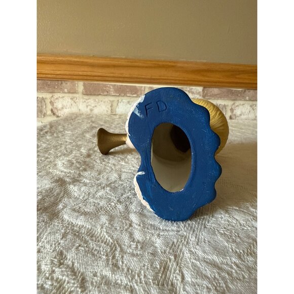 Vintage Ceramic Figurine Of Child With Trumpet - Picture 7 of 16